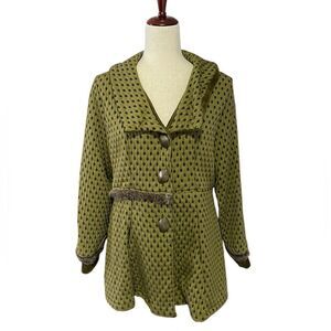 Ganteb’s Collection Carnegie embroidered jacket with velour trim Medium